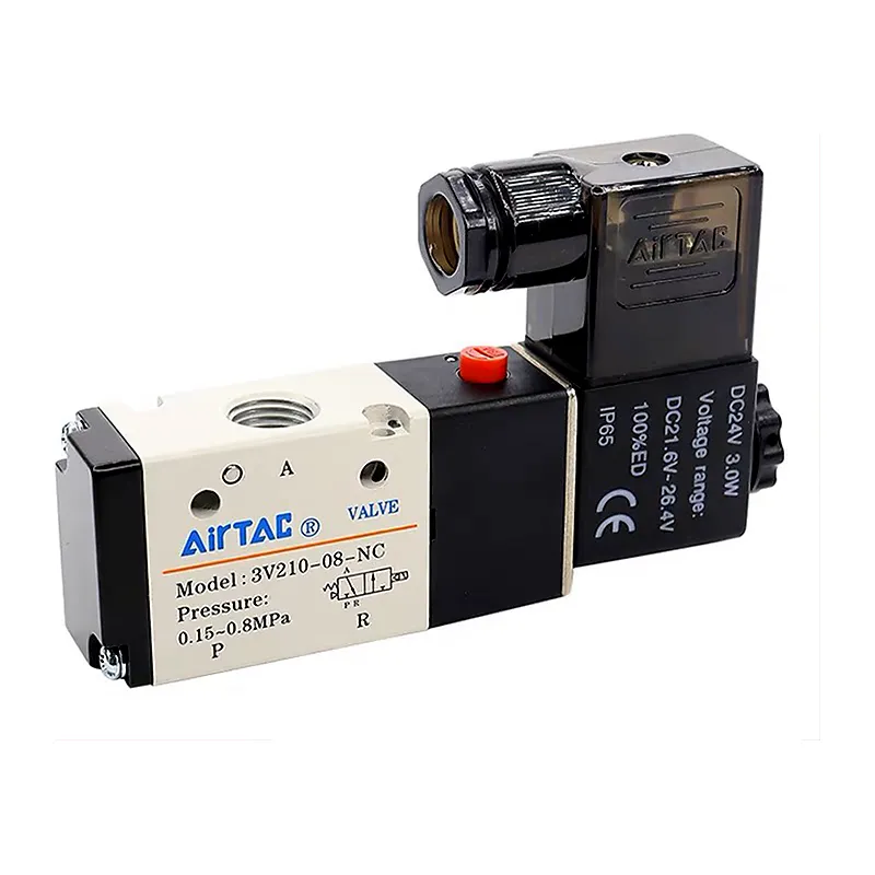 Airtac 3V200 3/2 solenoid valve — 3V210-08-NC