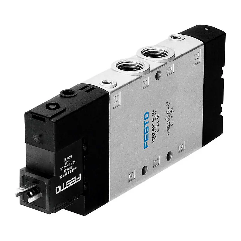 Festo CPE 5/2 solenoid valve — CPE18-M1H-5L-1/4