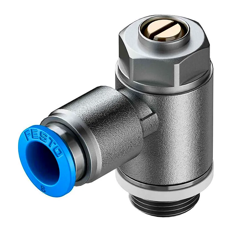 Festo GRLA one-way flow control — GRLA-1/4-QS-8-D