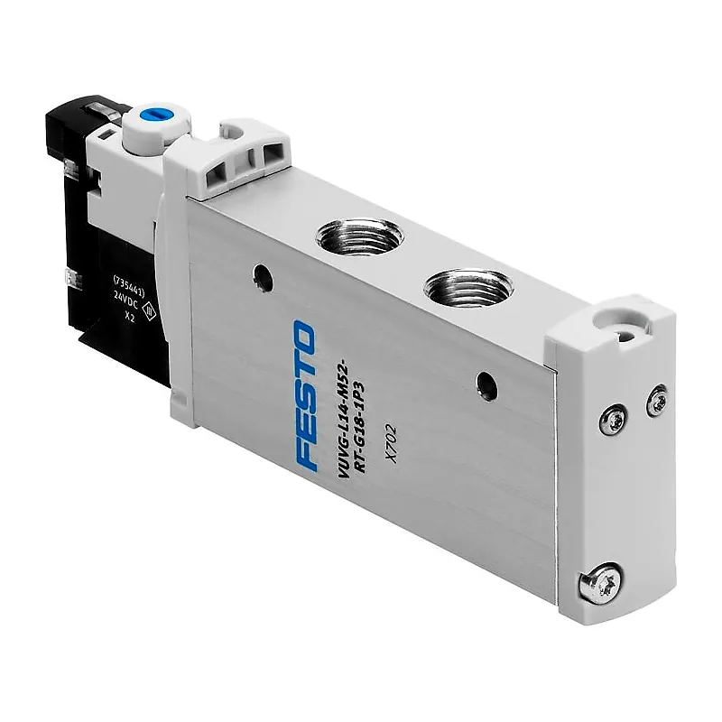 Festo VUVG 5/2 solenoid valve — VUVG-L14-M52-MT-G18-1P3