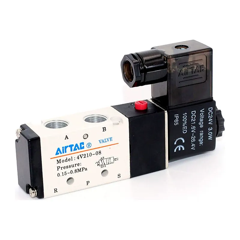 RIH 4V 5/2 solenoid valve — 4V210-08