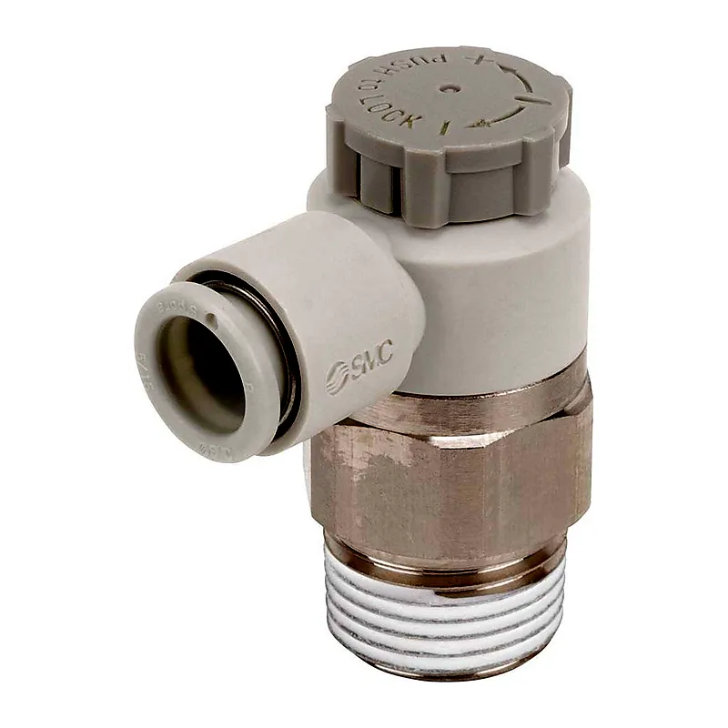 SMC AS speed controller (elbow) — AS2201F-01-08S