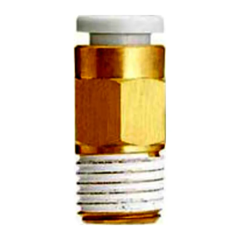 SMC KQ2 male connector — KQ2H06-01AS