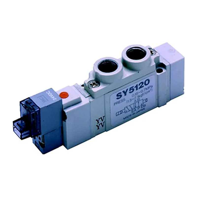 SMC SY5000 5/2 solenoid valve — SY5120-5LZD-01